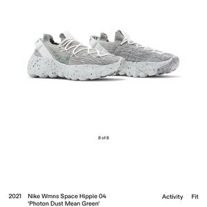 Nike Wmns Space Hippie 04 'Photon Dust Mean Green'